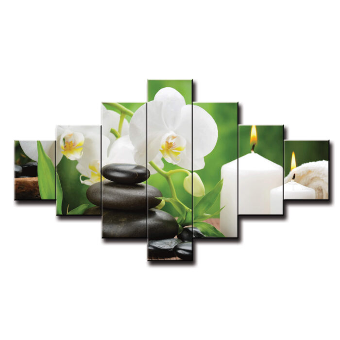 7 dielny obraz na stenu feng shui orchidea - Image 1