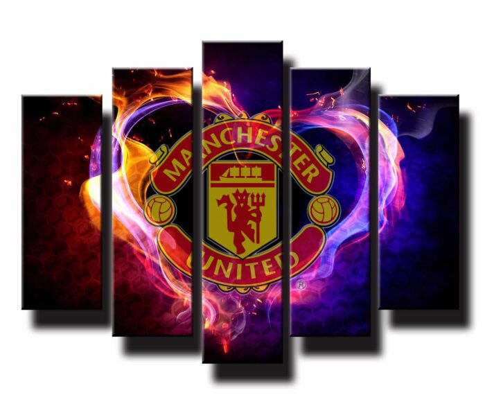 5 dielný obraz na stenu Manchester United - Image 1