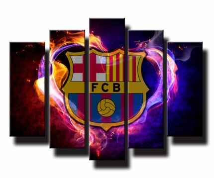 5 dielný obraz na stenu Barcelona