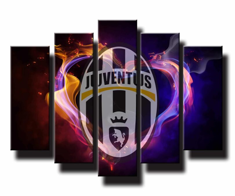 5 dielný obraz na stenu Juventus Turín