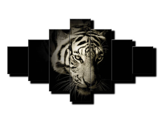 7 dielny obraz na stenu Portrét tigra