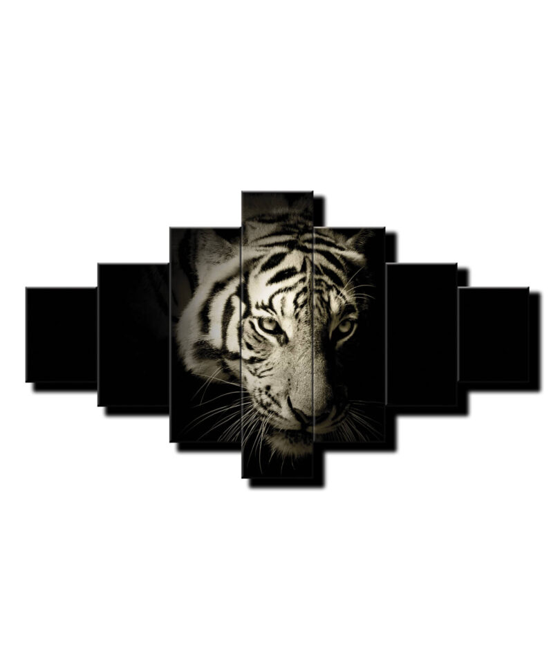 7 dielny obraz na stenu Portrét tigra