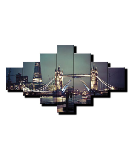 7 dielny obraz na stenu Tower Bridge Londýn